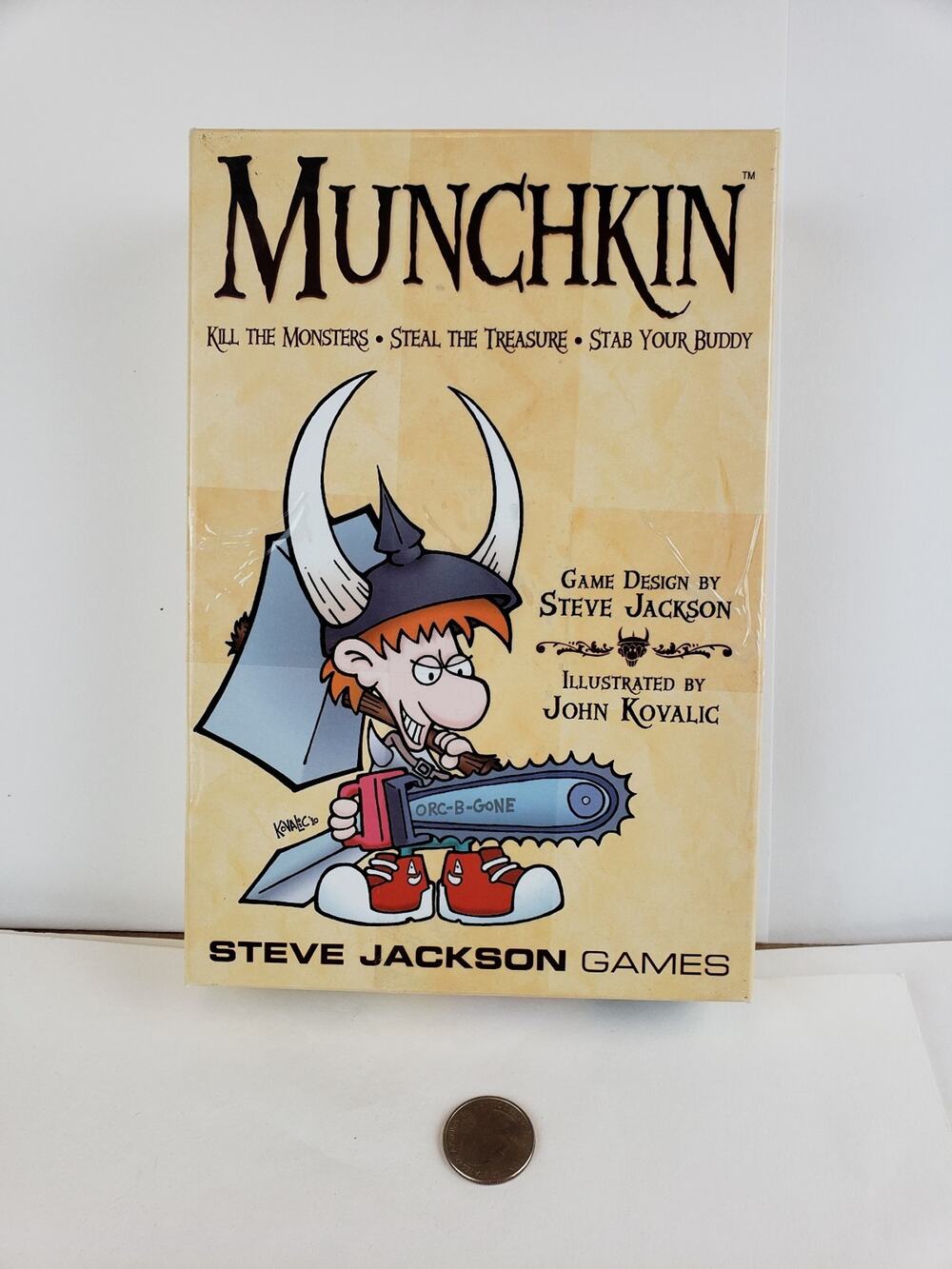 Munchkin Card Game by Steve Jackson Games! Box Opened but cards still sealed